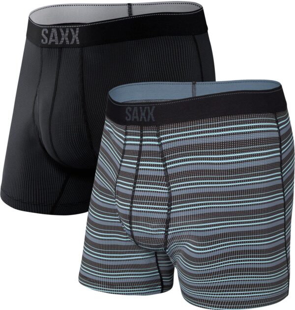 Saxx Quest Quick Dry Mesh Boxer Brief Fly 2Pk